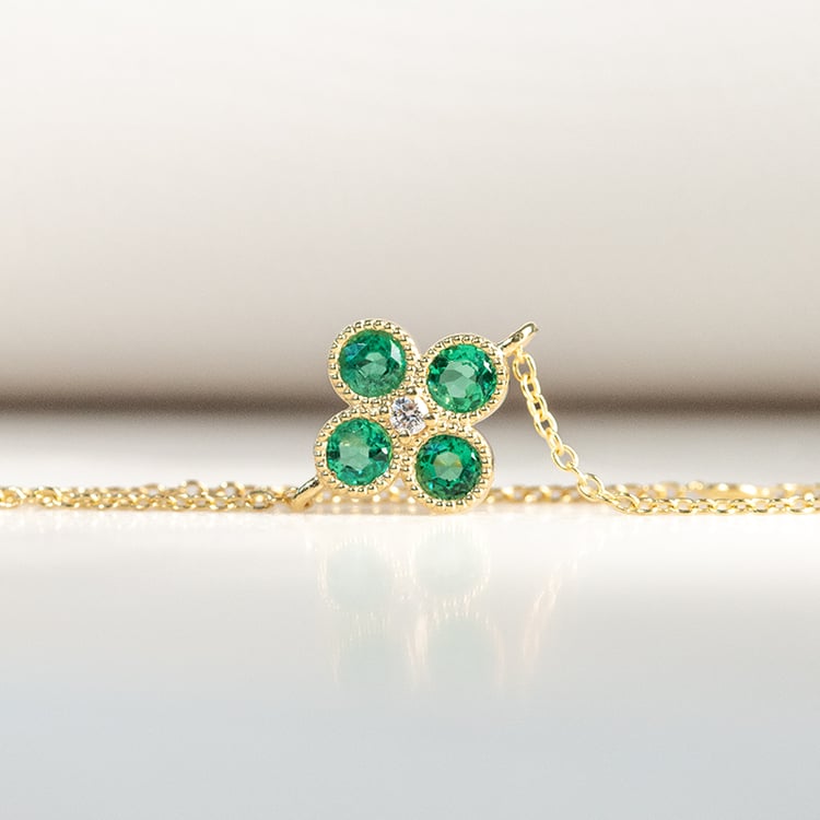 Smaragdový set šperkov s diamantmi Midora 147029