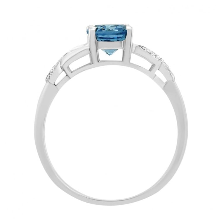 Topásový romantický prsteň 27424