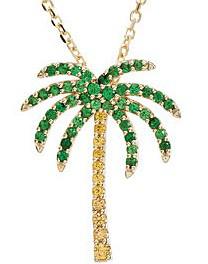 Prívesok s drahokamami Geo