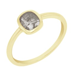 Prsteň s emerald salt and pepper diamantom Griff