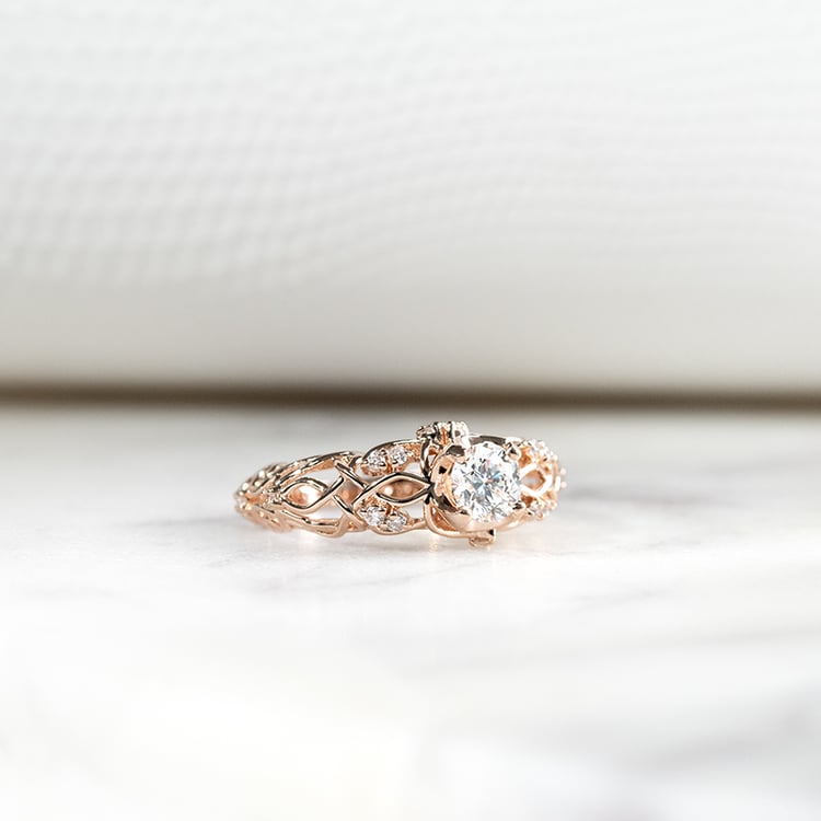 Zásnubný prsteň s 0.36ct IGI certifikovaným lab-grown diamantom Chantal 147809