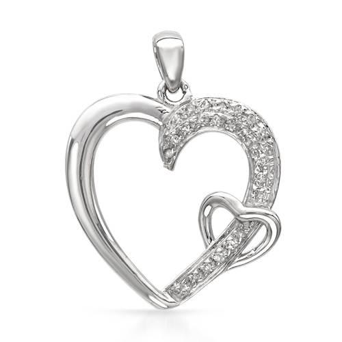 Zlatý prívesok srdce