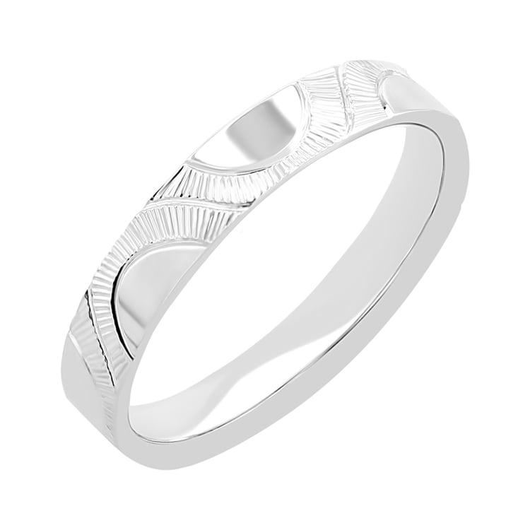 Svadobné obrúčky s ručnou rytinou slnka Villa 116421