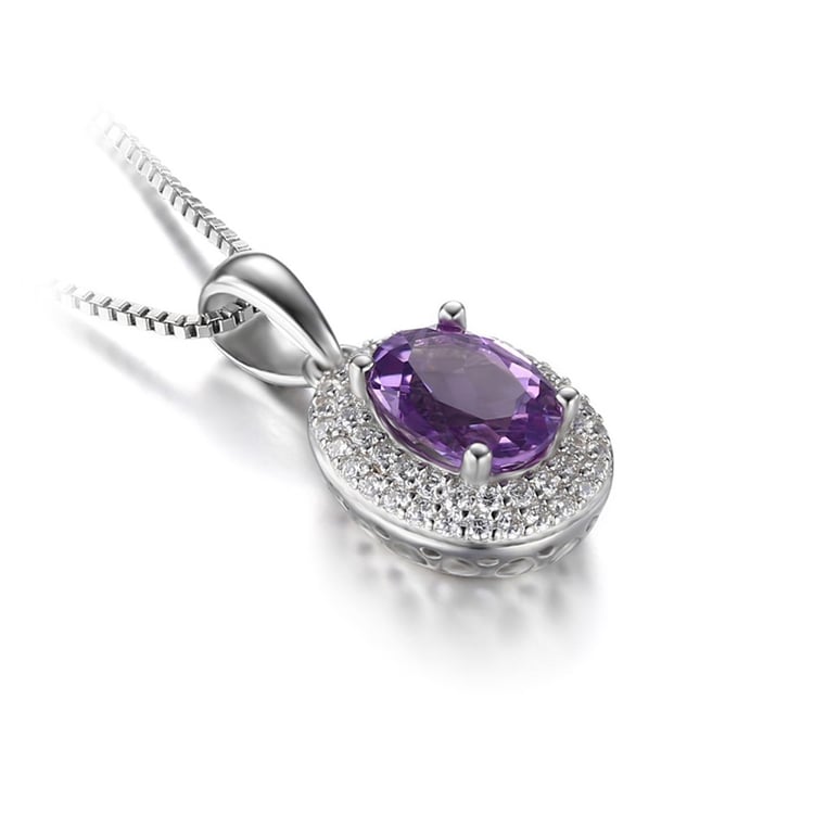 Náhrdelník s ametystom 19402