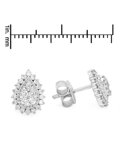 Diamantové náušnice z bieleho zlata Sansa 1892