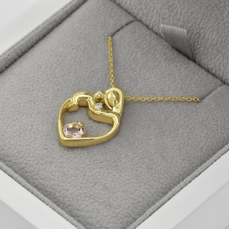 Prívesok s morganitom 43665