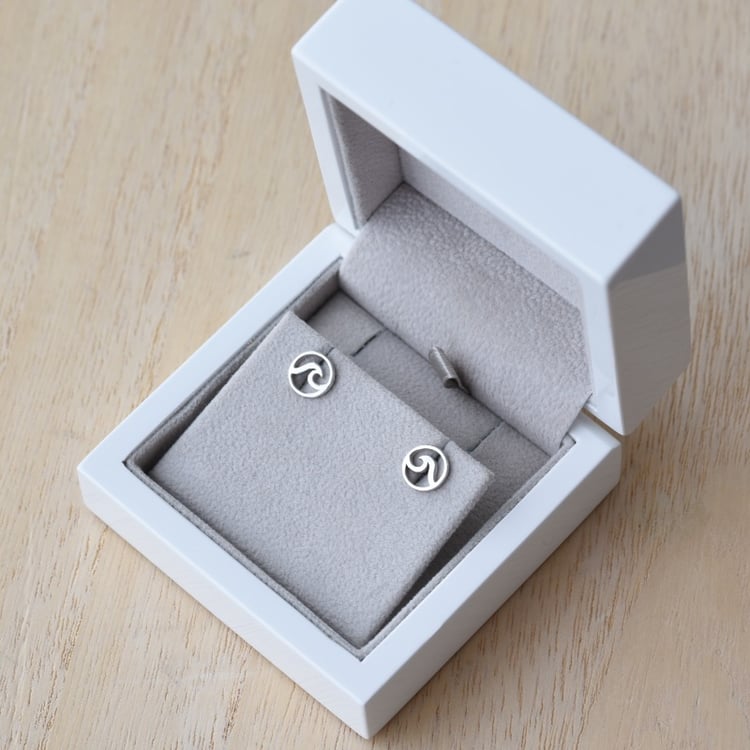 Náušnice zo striebra 67166