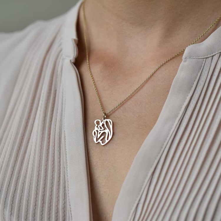 Máhrdelník zo žltého zlata 22735