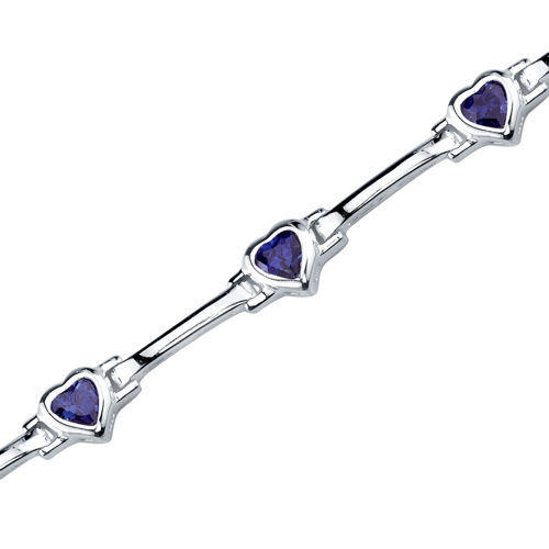 Náramok so zafírmi Haily 10116