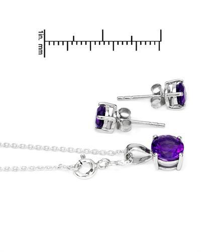 Strieborná kolekcia s ametystami 1712