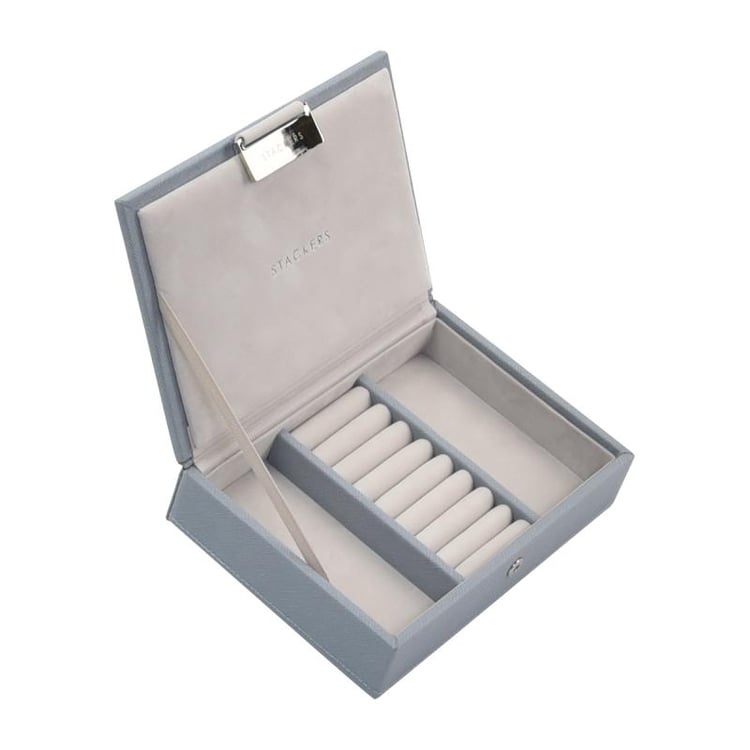 Modrá šperkovnica malá 40687