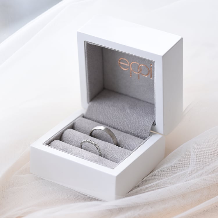 Eternity prsteň s komfortným prsteňom 61001