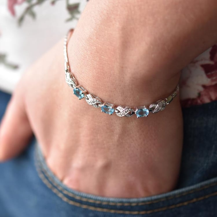 Náramok s topásmi Sacy 15042