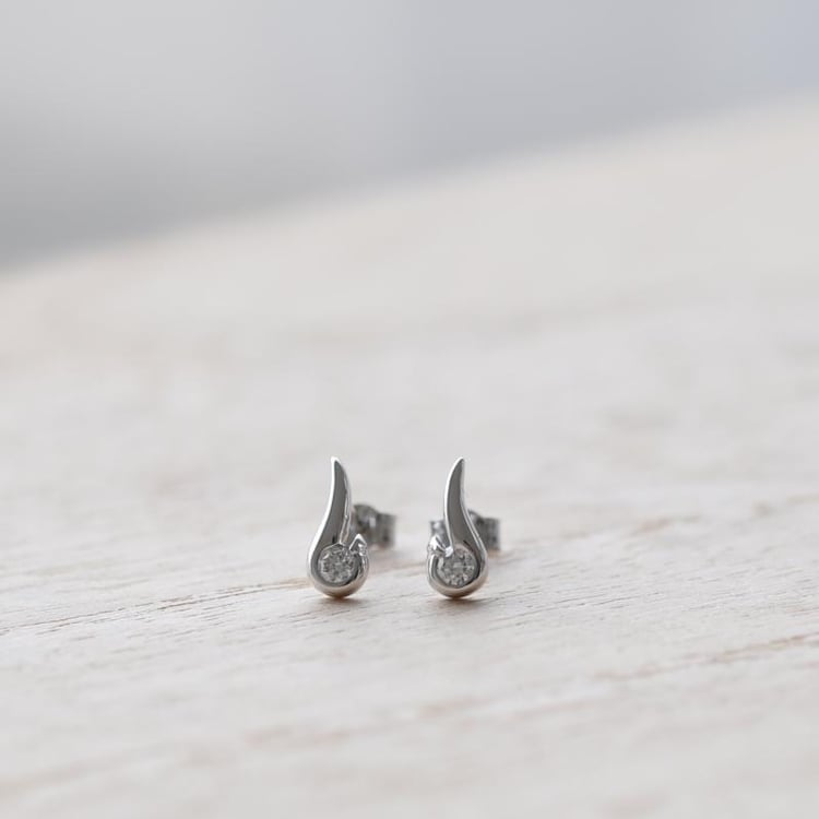 Náušnice s diamantmi 5820