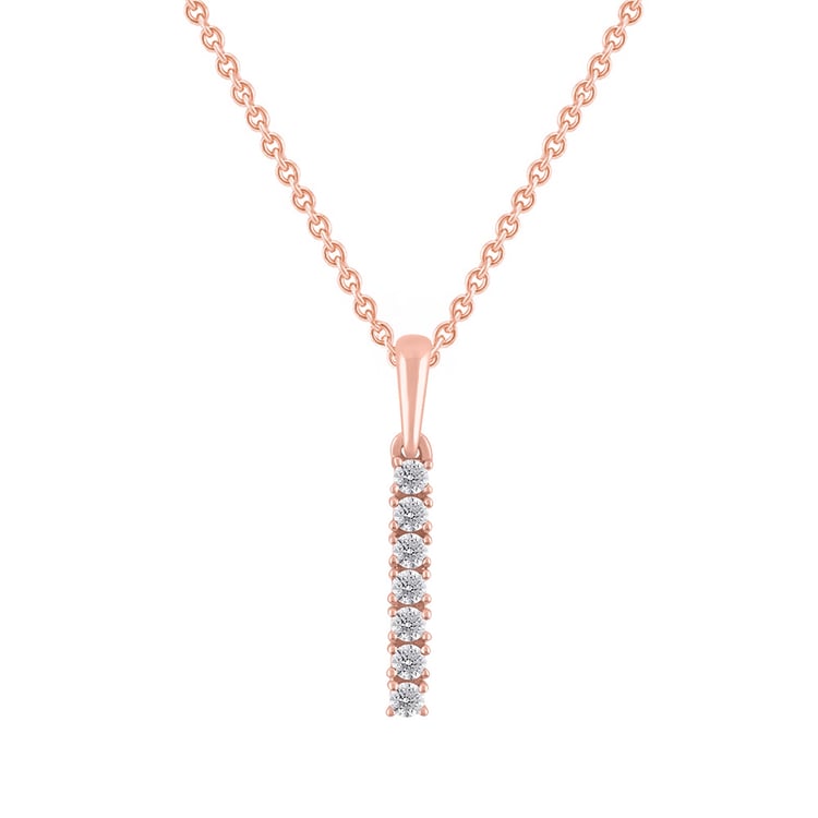 Zlatý prívesok s lab-grown diamantmi Merrilin 163248