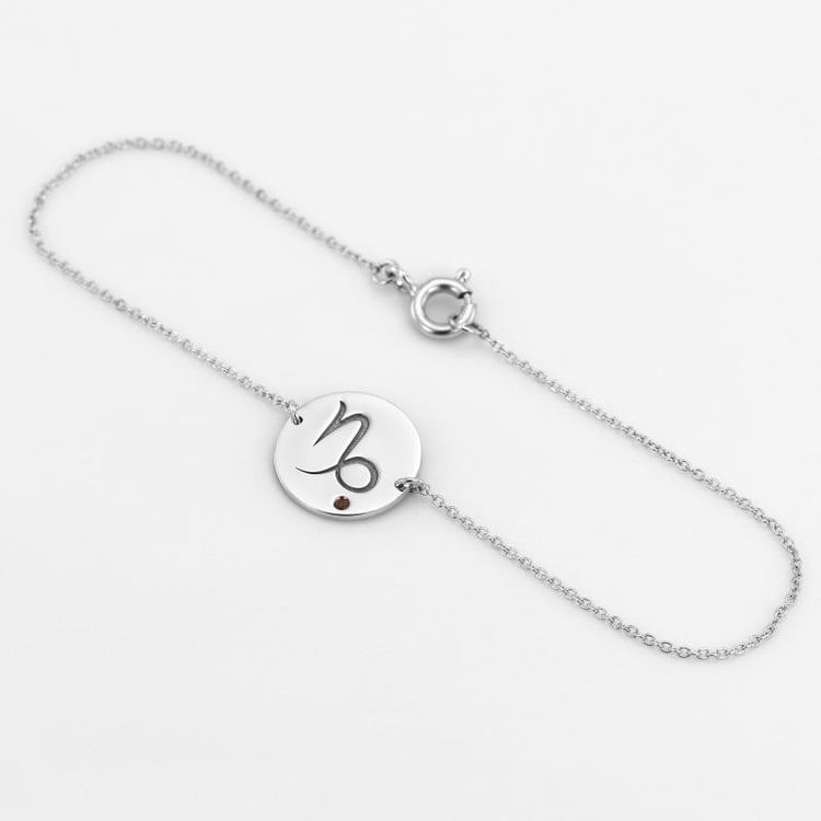 Náramok s granátom Kozorožec 47682