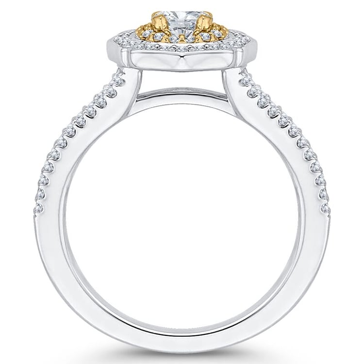 Halo diamantový zásnubný prsteň 79382