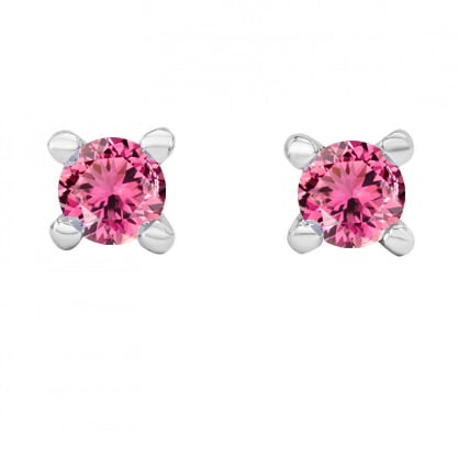 Zlaté napichovacie náušnice s turmalínmi