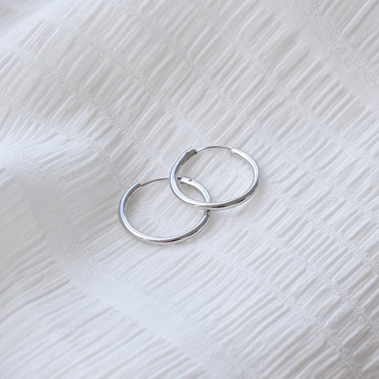 Náušnice z bieleho zlata 67733