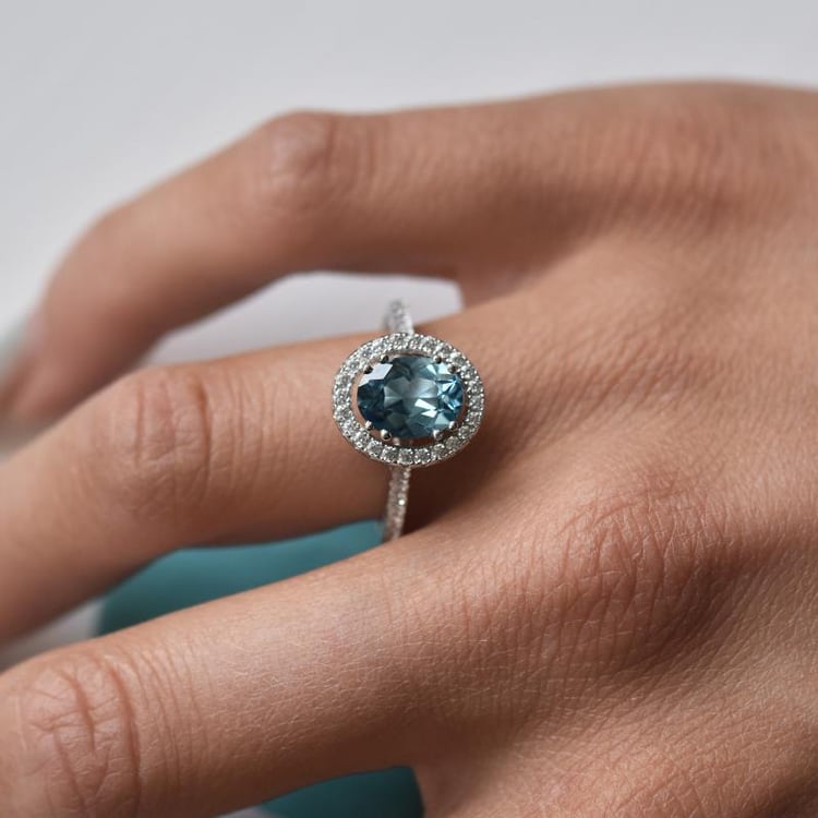 Prsteň s topásom 23717