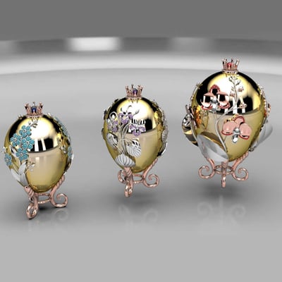 Počítačový model celej kolekcie