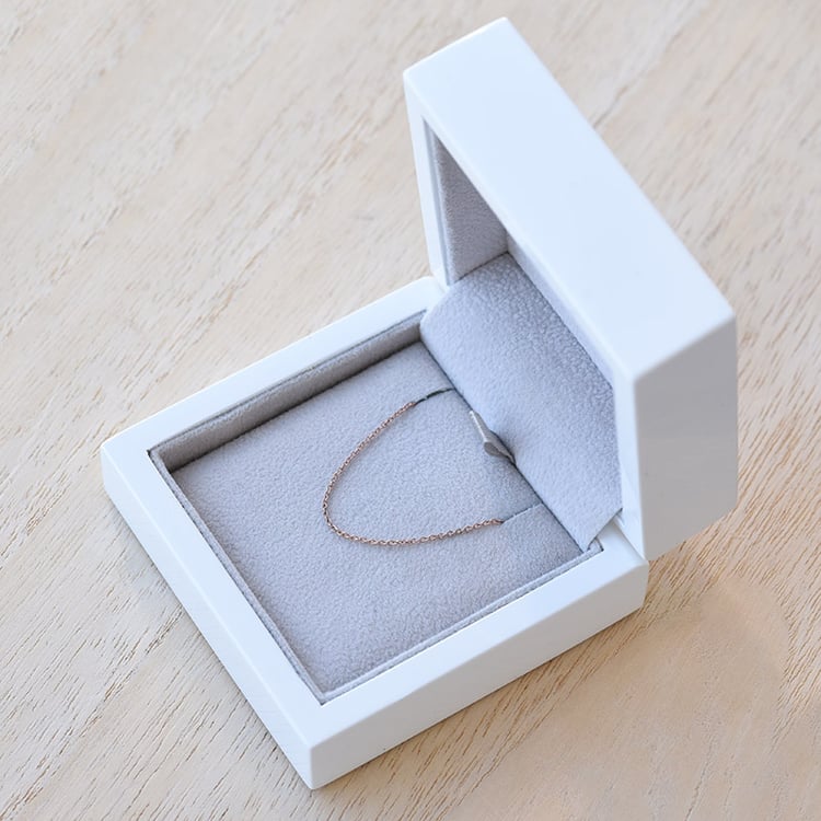 Ankr retiazka 45 cm z 18k růžového zlata 68337