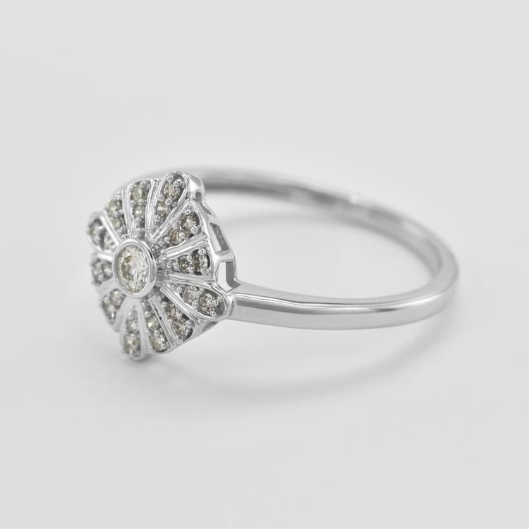 Prsteň zo zlata s diamantom 45144