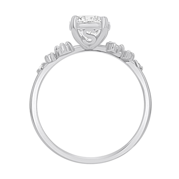 Zásnubný prsteň s výberom písmen a lab-grown diamantmi Olha 166882