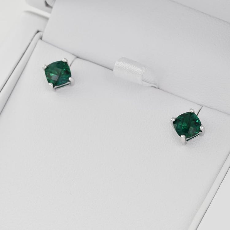 Náušnice so smaragdom Chelsyna 8027