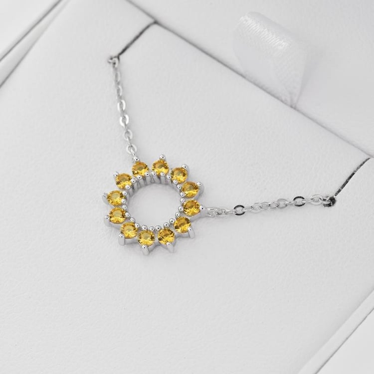 Zafírový náhrdelník 26611