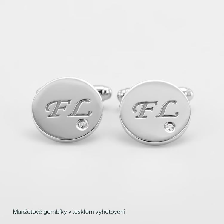 Manžetové gombíky ze striebra 165864