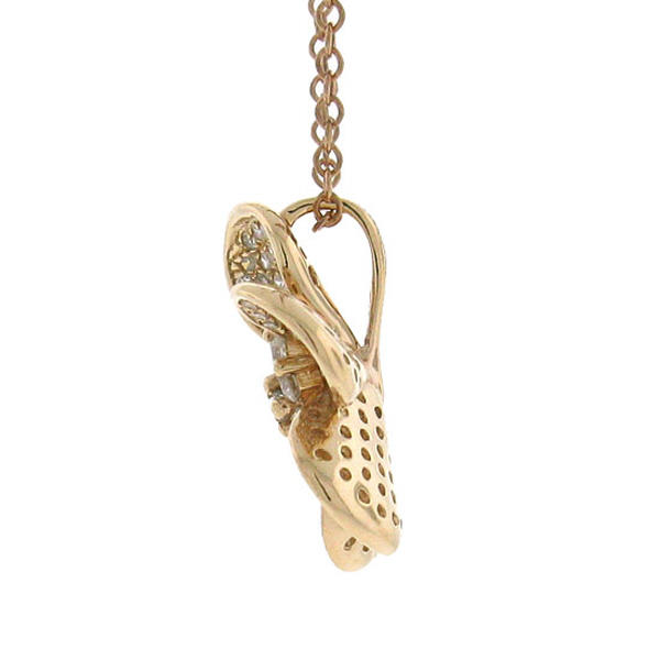 Zlatý náhrdelník s diamantmi 2019