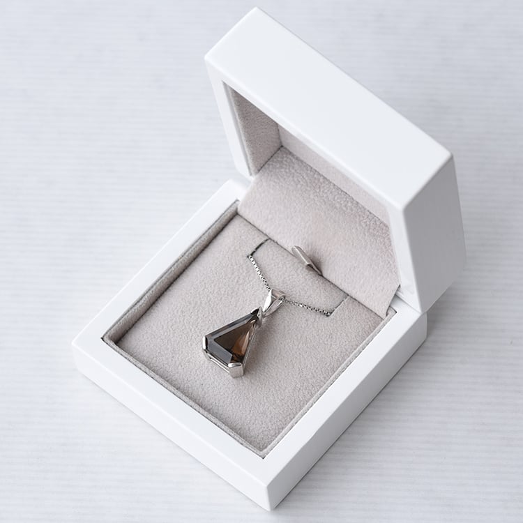 Náhrdelník s dymovým Quartz 71268