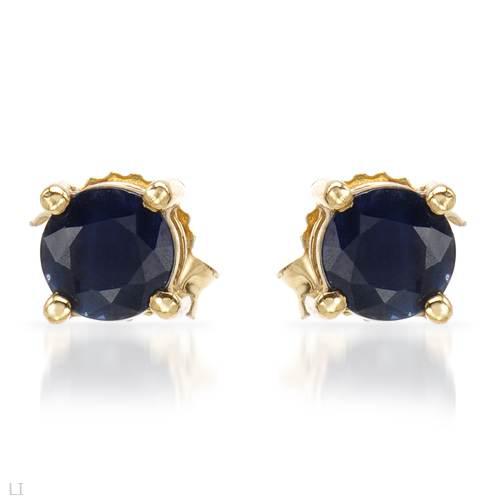 Zafírové náušnice