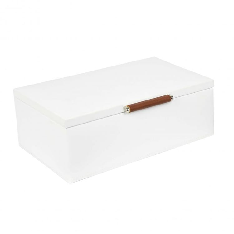 Biela šperkovnica 42536