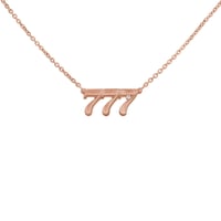 Náhrdelník s diamantom Anjelské čísla