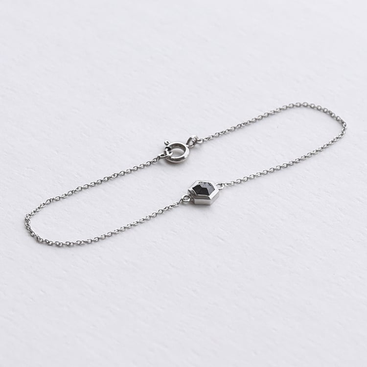 Zlatý náramok s diamantom 74605