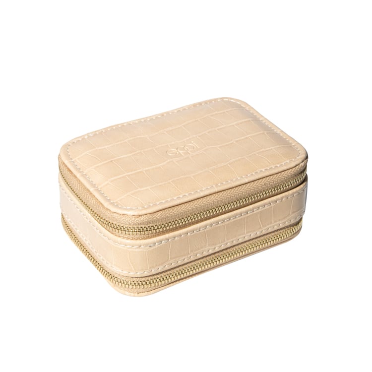 Cestovné puzdro na šperky béžové Venice 113146