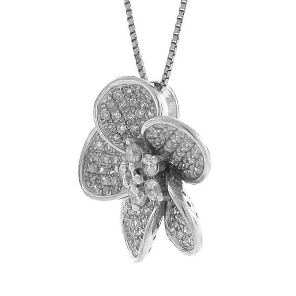 Náhrdelník s diamantmi zlatý 2021