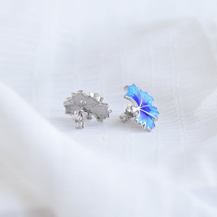 Strieborné náušnice 64100