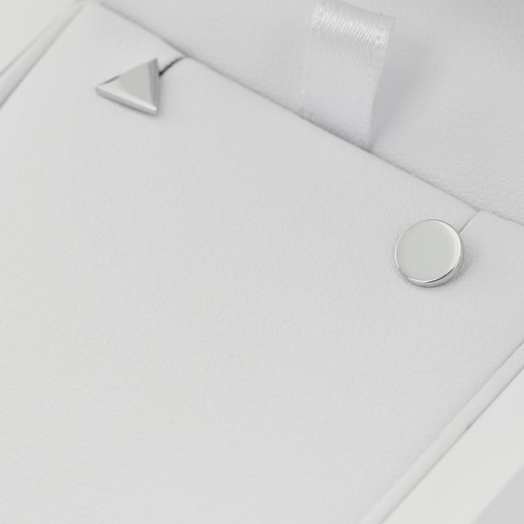 Náušnice z bieleho zlata 30355