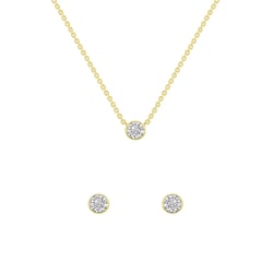 Minimalistický set šperkov s diamantmi Misu