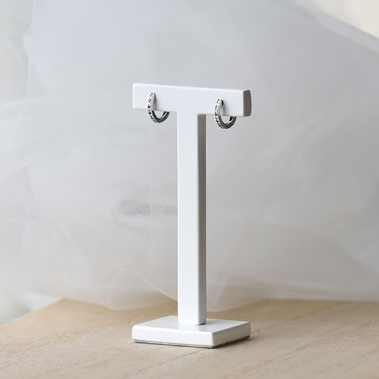 Kruhové náušnice s čiernymi diamantmi 62945