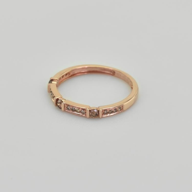 Prsteň s diamantmi 39695