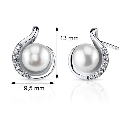 Náušnice s perlami 19195