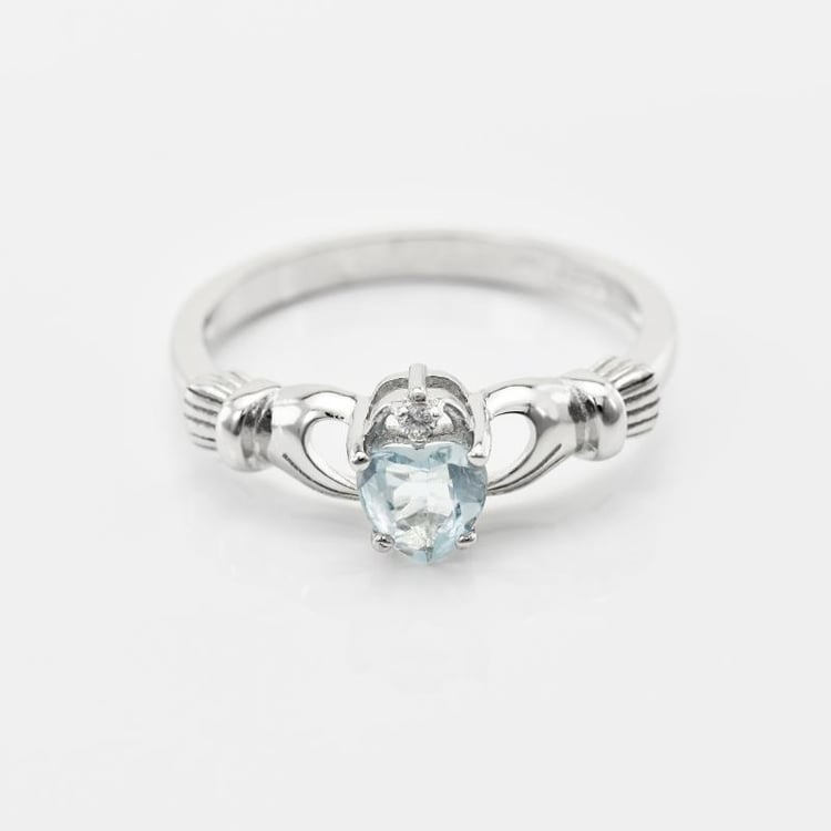 Prsteň s akvamarínom 17704