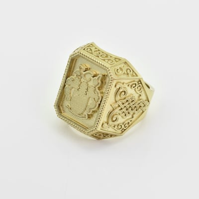 Prsteň po základnom vyleštení