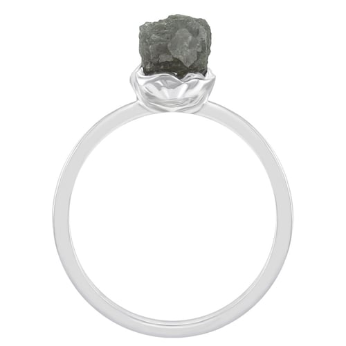 Zlatý prsteň s nebrúseným diamantom Jessie