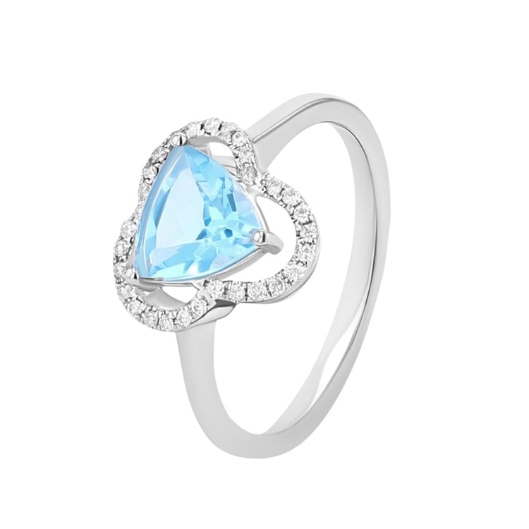 Diamantová zlatá kolekcia s topásmi Floria 115446