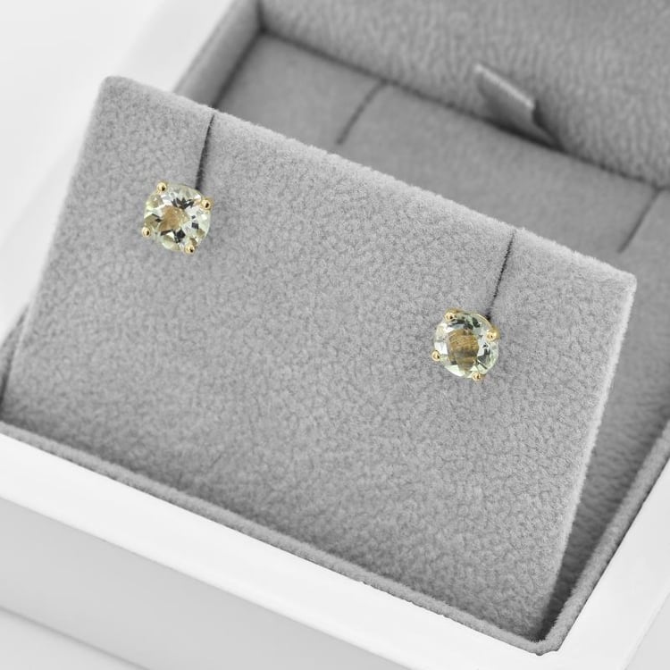 Náušnice zo žltého zlata 45098